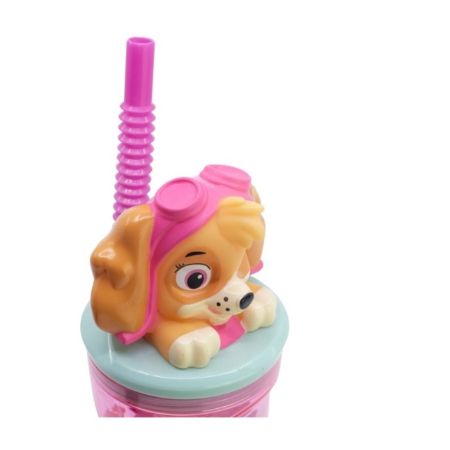 3D FIGURINE TUMBLER 360 ML PAW PATROL GIRL SUPERPOWERS
