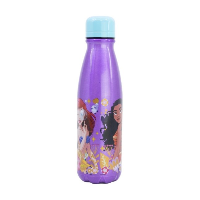 DAILY ALUMINIUM BOTTLE 600 ML PRINCESS COURAGEOUS HEART