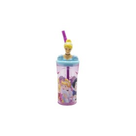 3D FIGURINE TUMBLER 360 ML PRINCESS COURAGEOUS HEART