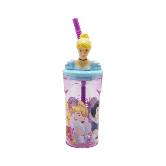 3D FIGURINE TUMBLER 360 ML PRINCESS COURAGEOUS HEART