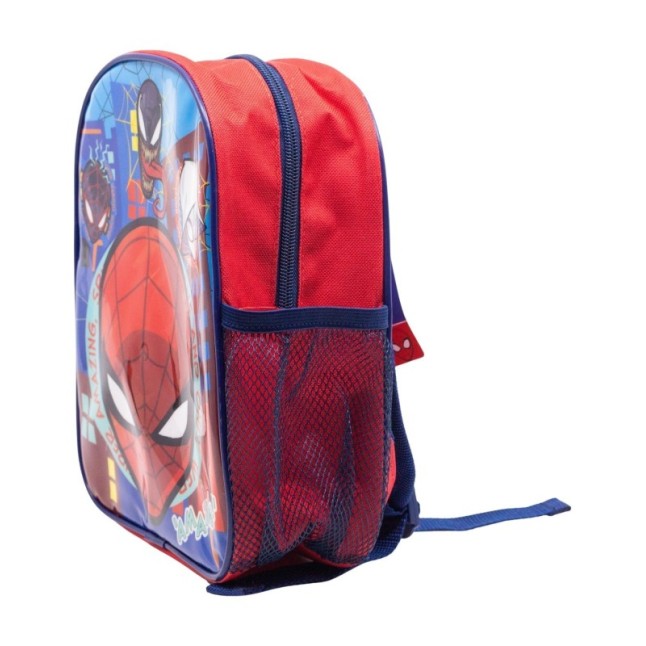 INSULATED LUNCH BAG WITH STRAPS SPIDERMAN MOB RULES