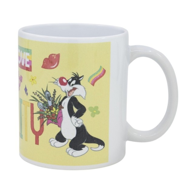 CERAMIC SB MUG 11 OZ IN BOX LOONEY TUNES DESIGN 1