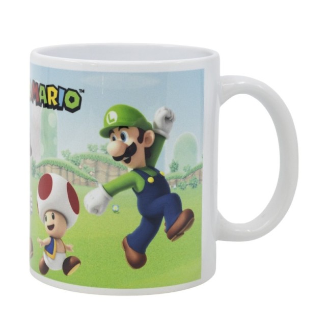 CERAMIC SB MUG 11 OZ IN BOX SUPER MARIO DESIGN ON OUR WAY