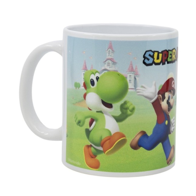 CERAMIC SB MUG 11 OZ IN BOX SUPER MARIO DESIGN ON OUR WAY