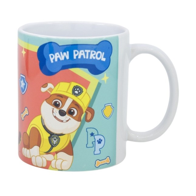CERAMIC SB MUG 11 OZ IN BOX PAW PATROL BOY PUP IT OUT