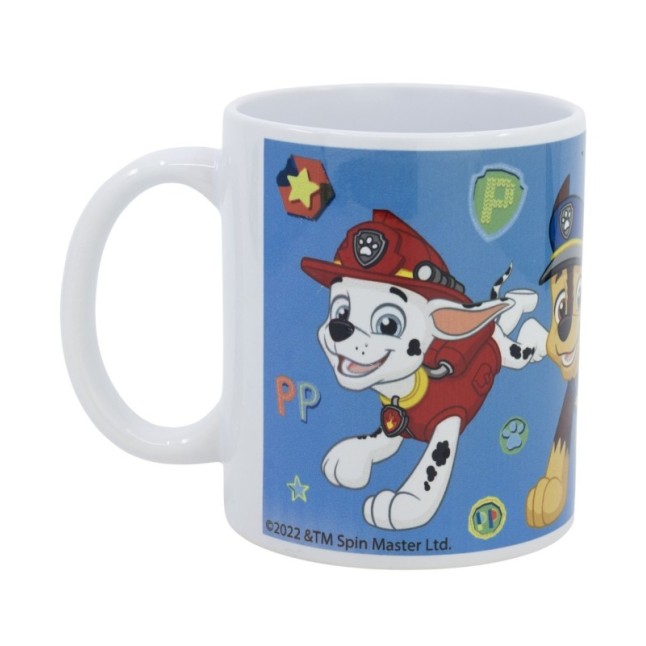 CERAMIC SB MUG 11 OZ IN BOXPAW PATROL BOY FRIENDSHIP BADGE