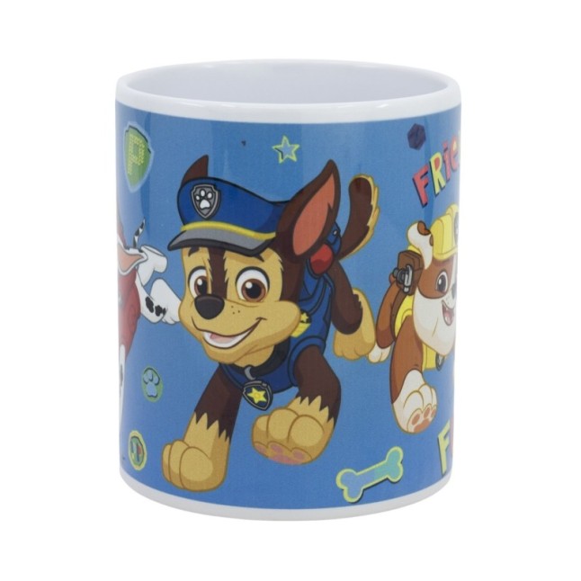 CERAMIC SB MUG 11 OZ IN BOXPAW PATROL BOY FRIENDSHIP BADGE