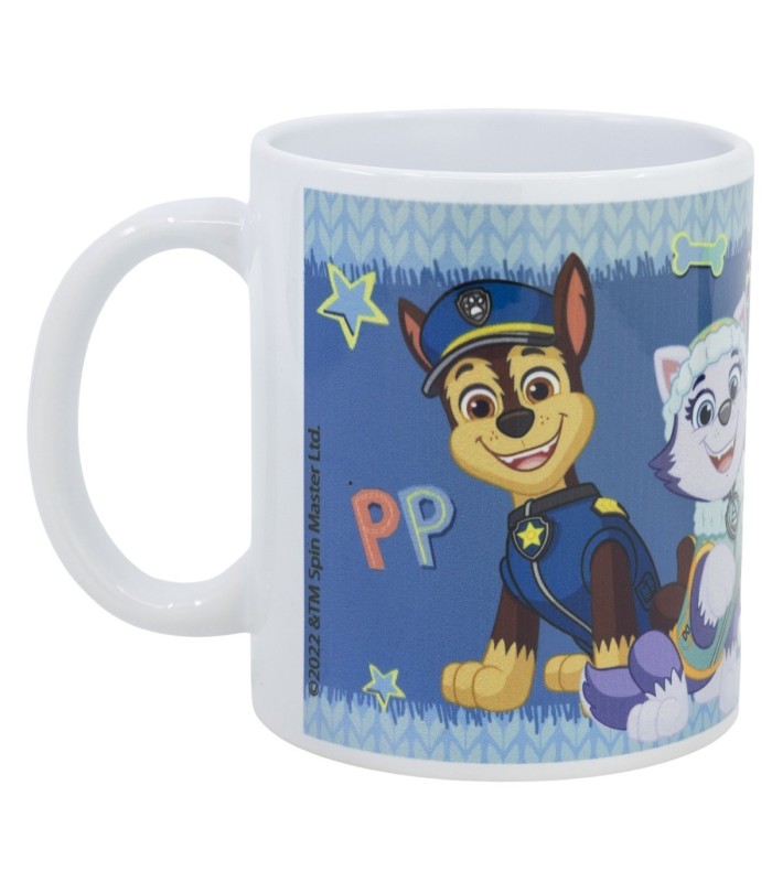 CERAMIC SB MUG 11 OZ IN BOX PAW PATROL BOY PATCHED TOGETHER