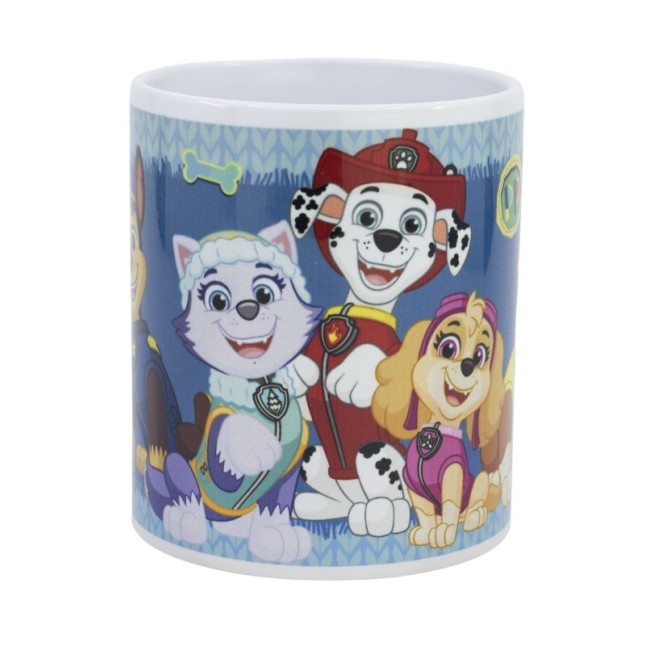 CERAMIC SB MUG 11 OZ IN BOX PAW PATROL BOY PATCHED TOGETHER