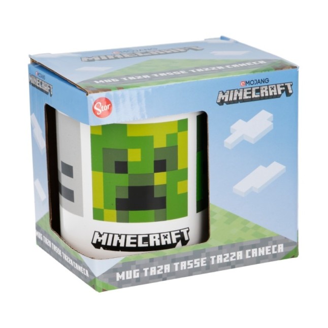 CERAMIC MUG 11 OZ IN GIFT BOX MINECRAFT