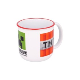CERAMIC BREAKFAST MUG 14 OZ IN GIFT BOX MINECRAFT