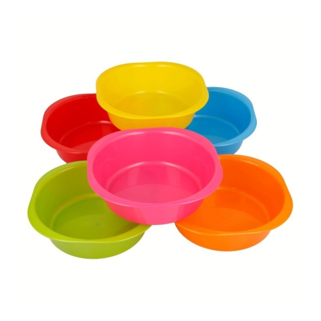 6 PCS COLOR PICNIC BOWLS SET