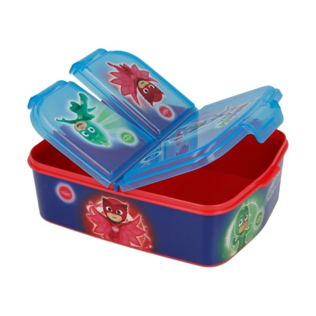MULTI COMPARTMENT SANDWICH BOX PJ MASKS