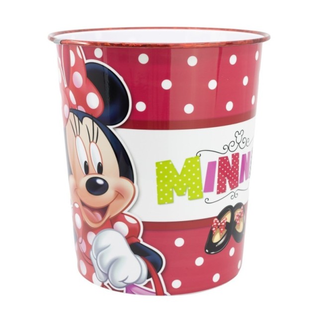 DUSTBIN MINNIE MAD ABOUT SHOPPING