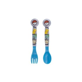 2 PCS PP CUTLERY (SPOON AND FORK) SET IN POLYBAG POKEMON DISTORSION