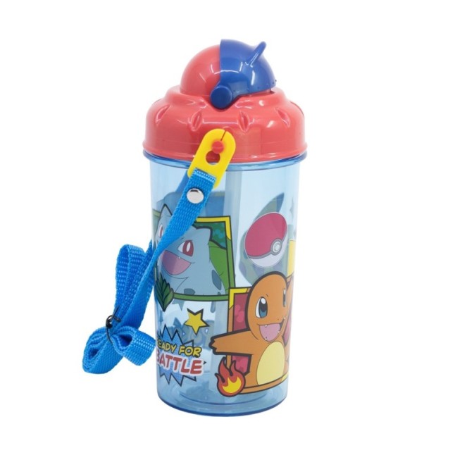 SINGLE WALL CANTEEN 465 M POKEMON BLUE TEAM