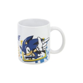 CERAMIC MUG 11 OZ IN GIFT BOX SONIC GAME ON WH