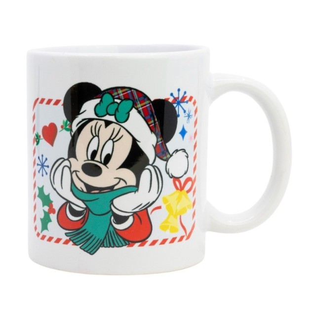 CERAMIC SB MUG 11 OZ IN BOX MINNIE CHRISTMAS DNLS
