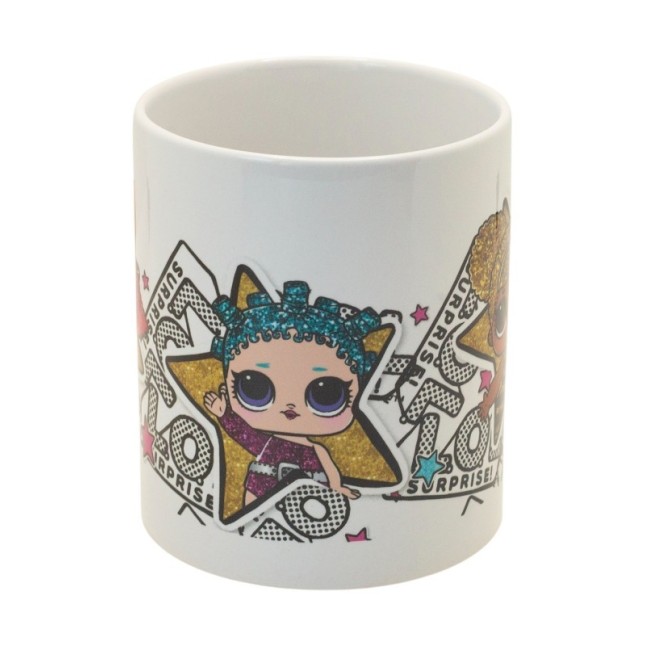 CERAMIC SB MUG 11 OZ IN BOX LOL SURPRISE ROCK ON