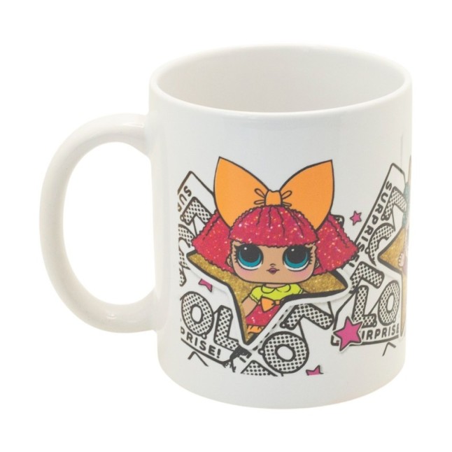 CERAMIC SB MUG 11 OZ IN BOX LOL SURPRISE ROCK ON