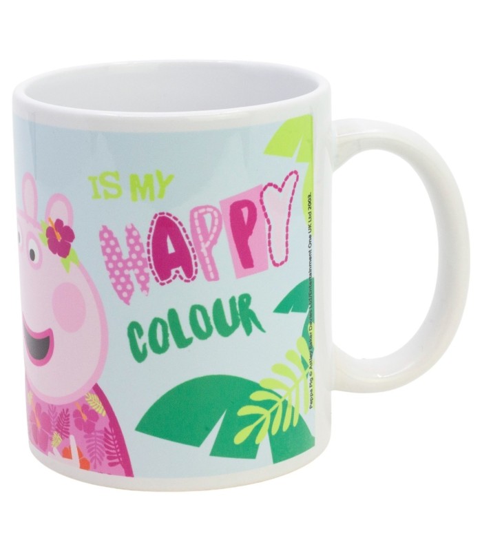 CERAMIC SB MUG 11 OZ IN BOX PEPPA PIG PINK FLAMINGO