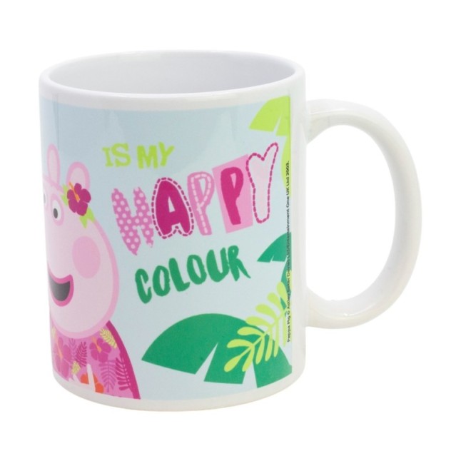 CERAMIC SB MUG 11 OZ IN BOX PEPPA PIG PINK FLAMINGO