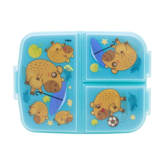 MULTI COMPARTMENT SANDWICH BOX CAPIBARA