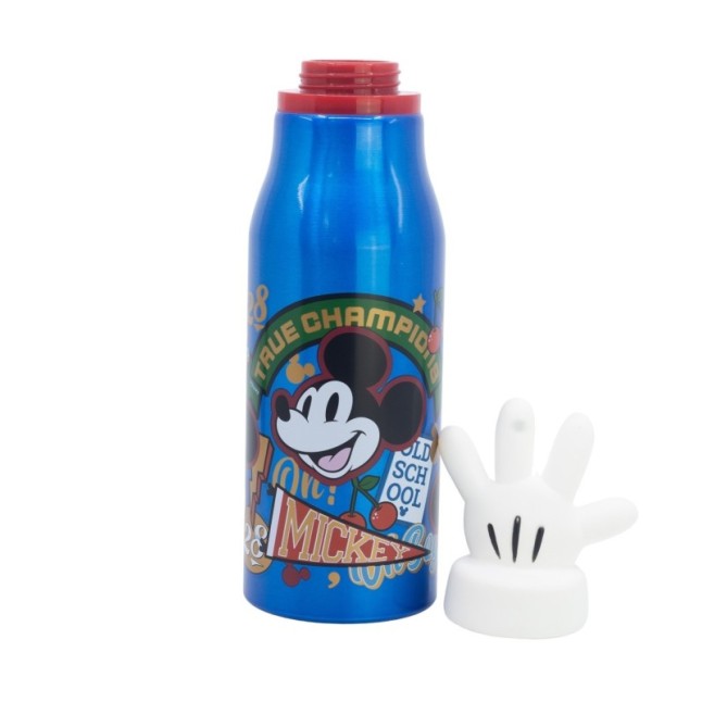 3D FIGURINE ALUMINIUM BOTTLE 690 ML MICKEY TRUE CHAMPIONS
