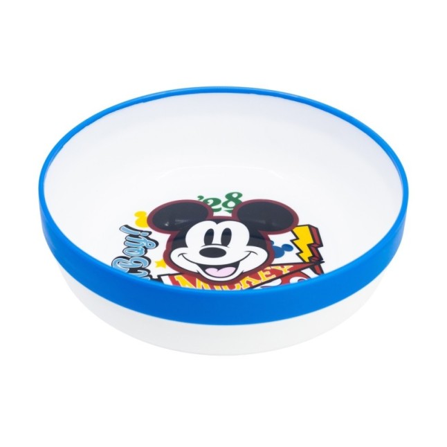 NON SLIP BICOLOR PREMIUM BOWL MICKEY TRUE CHAMPIONS