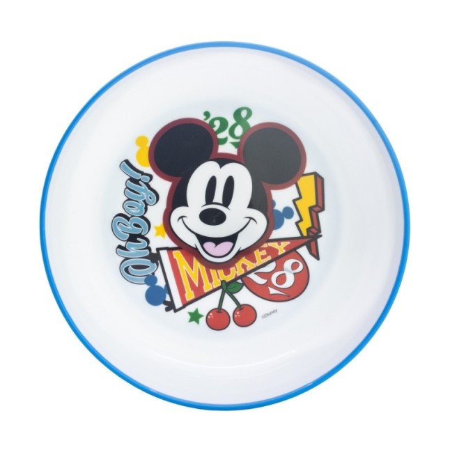 NON SLIP BICOLOR PREMIUM BOWL MICKEY TRUE CHAMPIONS