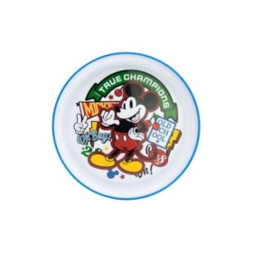 NON SLIP BICOLOR PREMIUM PLATE MICKEY TRUE CHAMPIONS