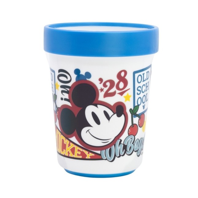 NON SLIP BICOLOR PREMIUM TUMBLER 260 ML MICKEY TRUE CHAMPIONS