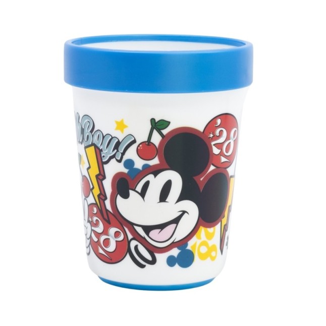 NON SLIP BICOLOR PREMIUM TUMBLER 260 ML MICKEY TRUE CHAMPIONS