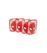 4 ZIPPER BAGS SET SPIDERMAN MOVING TARGET