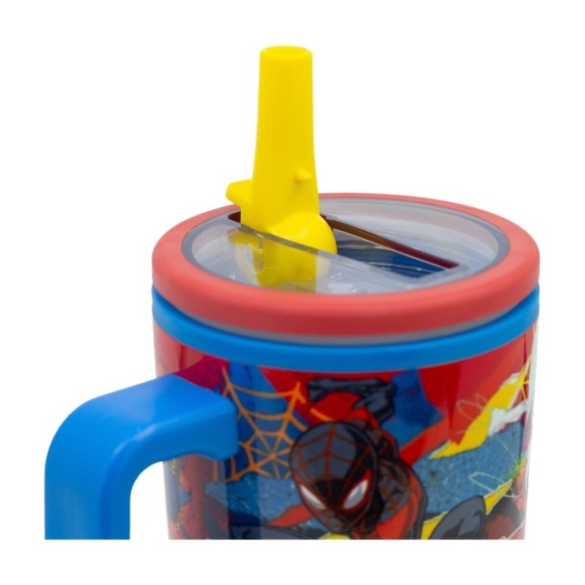 COOL EASY DW SIPPER MUG 640 ML SPIDERMAN MOVING TARGET