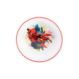 NON SLIP BICOLOR PREMIUM BOWL SPIDERMAN MOVING TARGET