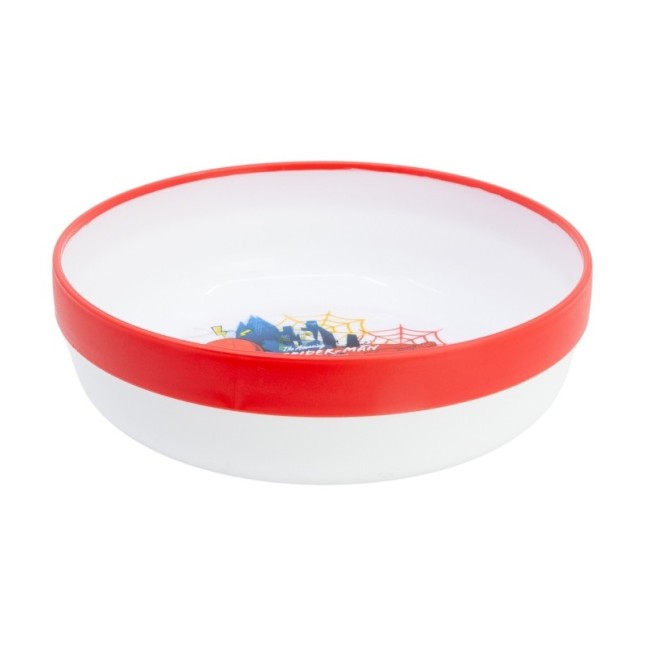 NON SLIP BICOLOR PREMIUM BOWL SPIDERMAN MOVING TARGET