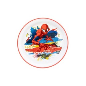 NON SLIP BICOLOR PREMIUM PLATE SPIDERMAN MOVING TARGET