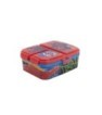 XL MULTI COMPARTMENT RECTANGULAR SANDWICH BOX SPIDERMAN MOVING TARGET