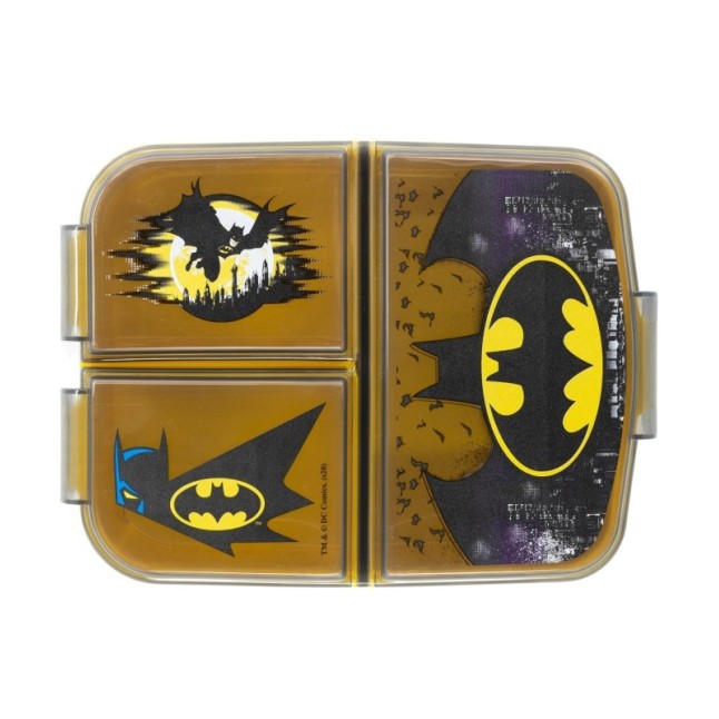 MULTI COMPARTMENT SANDWICH BOX BATMAN SYMBOL