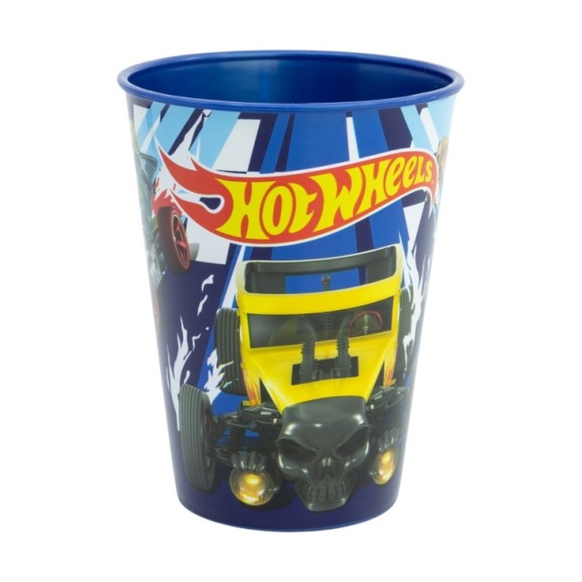 EASY PP TUMBLER 260 ML HOTWHEELS BLUE FIRE