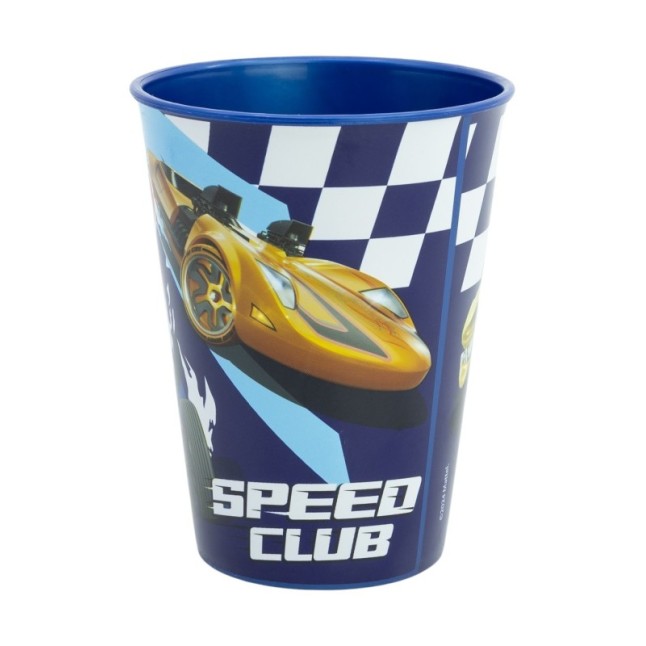 EASY PP TUMBLER 260 ML HOTWHEELS BLUE FIRE