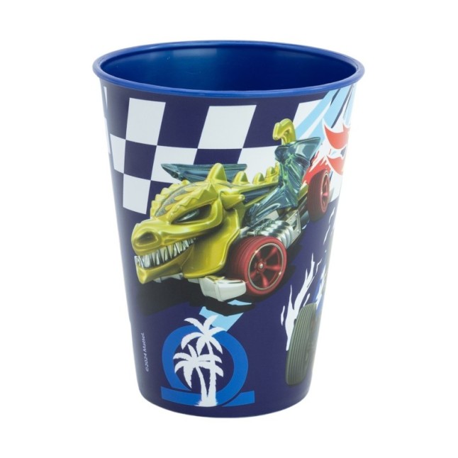 EASY PP TUMBLER 260 ML HOTWHEELS BLUE FIRE