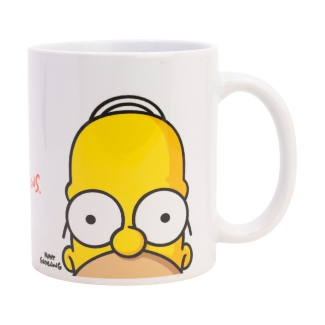 CERAMIC SB MUG 11 OZ IN BOX SIMPSONS HOMER FACE