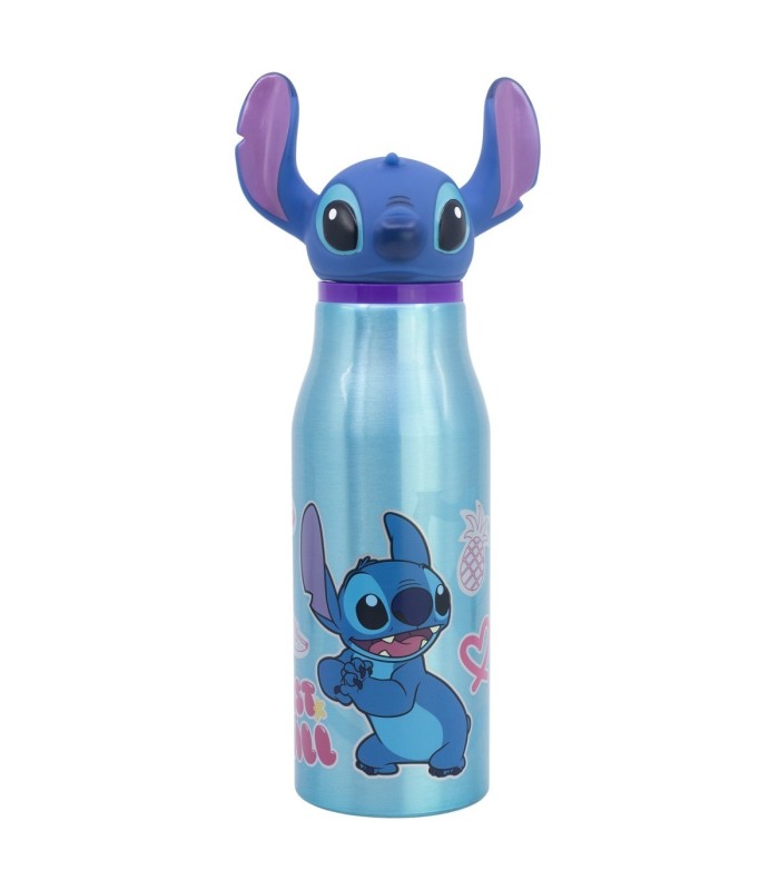 3D FIGURINE ALUMINIUM BOTTLE 690 ML STITCH DRAWING