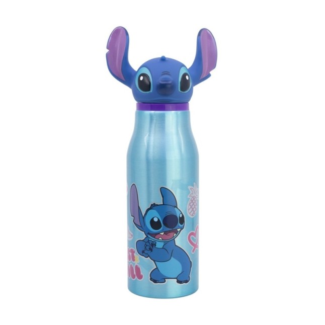 3D FIGURINE ALUMINIUM BOTTLE 690 ML STITCH DRAWING