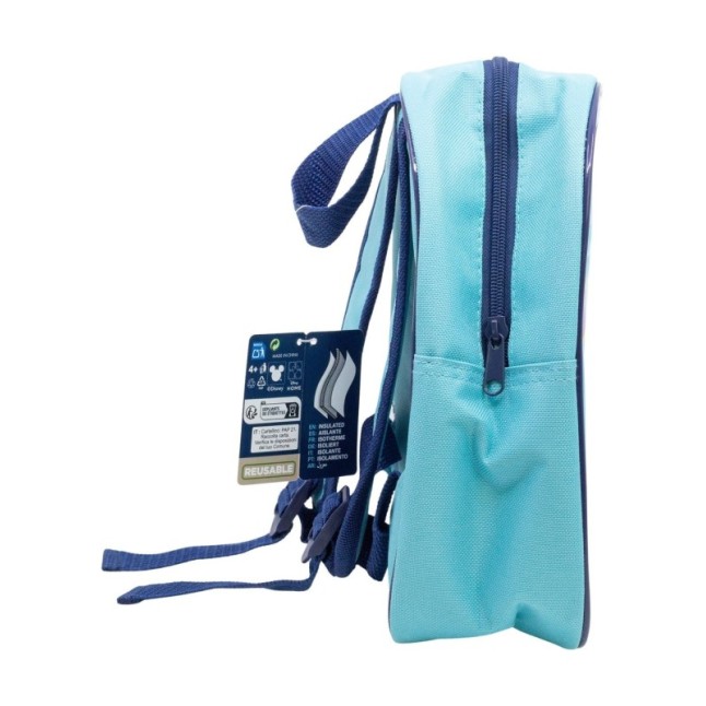 INSULATED LUNCH BAG WITH STRAPS STITCH DRAWING