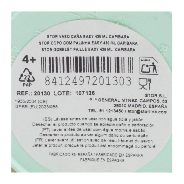 EASY SPORT TUMBLER 430 ML CAPIBARA