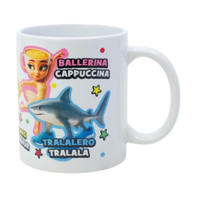 CERAMIC SB MUG 11 OZ IN BOX ITALIAN BRAINROT