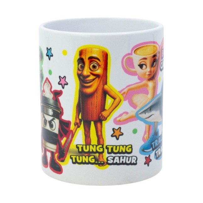 CERAMIC SB MUG 11 OZ IN BOX ITALIAN BRAINROT